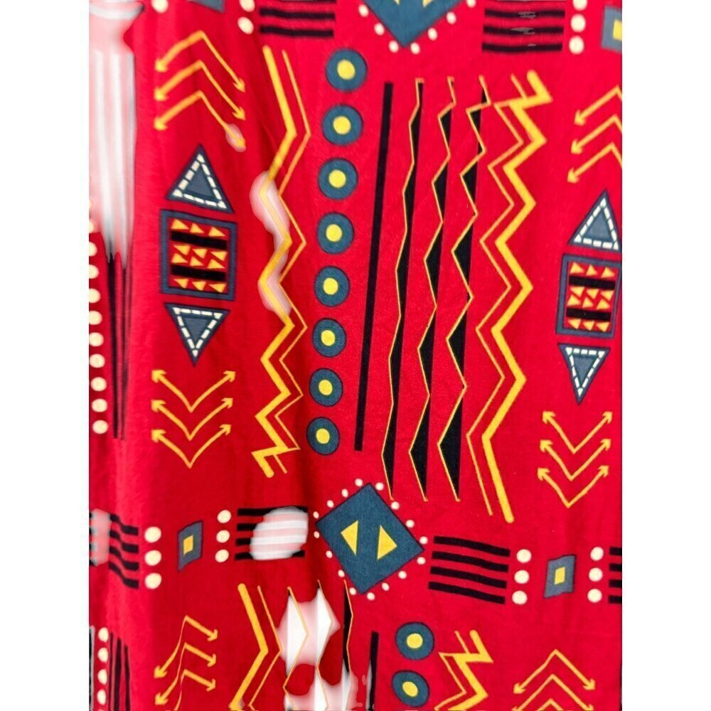 LuLaRoe Gigi Women's Red Design Top - Picture 2 of 7